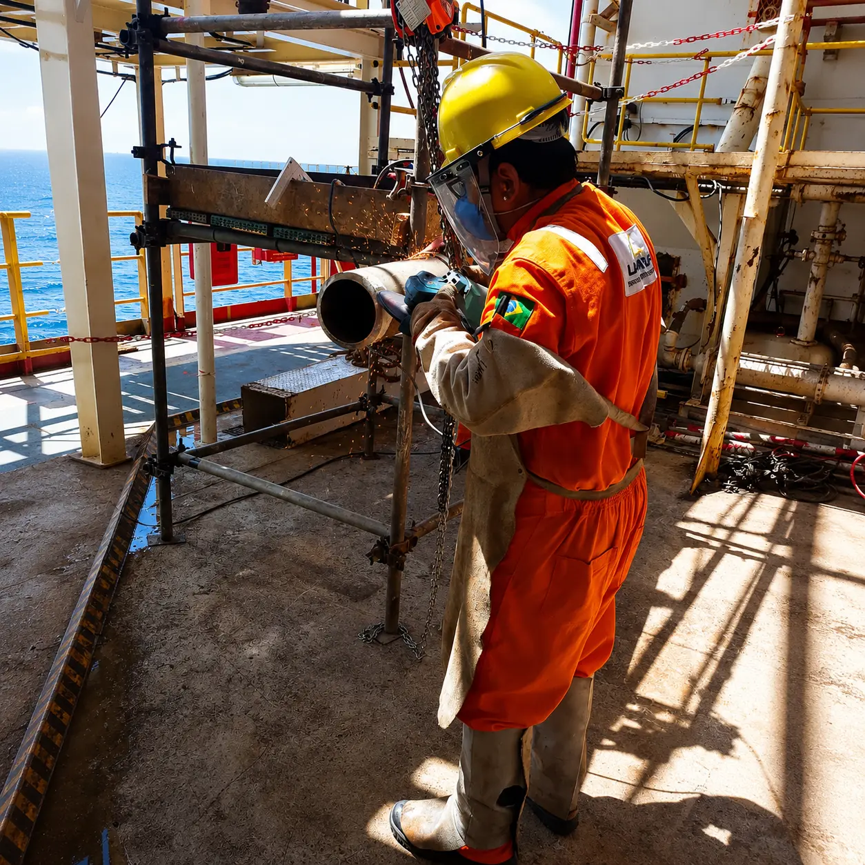 Equipamentos utilizados nas operações da Linave